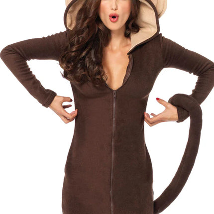 Monkey Dress Brown damska Leg Avenue