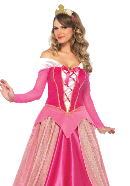 Princess Aurora Dress Pink Ladies Leg Avenue