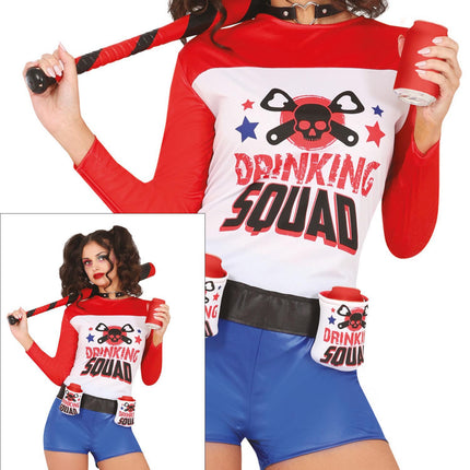 Kostium Harley Quinn Drinking Squad Ladies