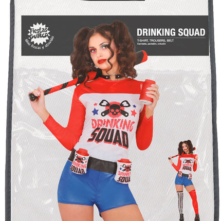 Kostium Harley Quinn Drinking Squad Ladies