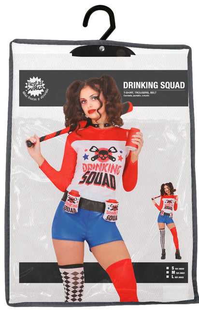 Kostium Harley Quinn Drinking Squad Ladies