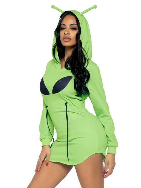 Alien Dress Green Ladies Leg Avenue