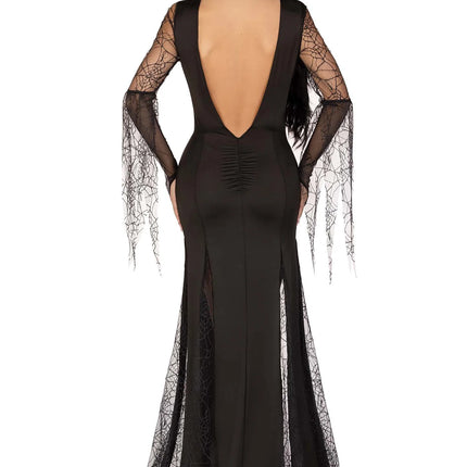 Morticia Dress Black Ladies Leg Avenue