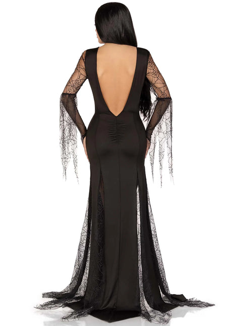 Morticia Dress Black Ladies Leg Avenue