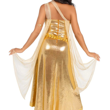 Greek Goddess Dress Gold Ladies Leg Avenue