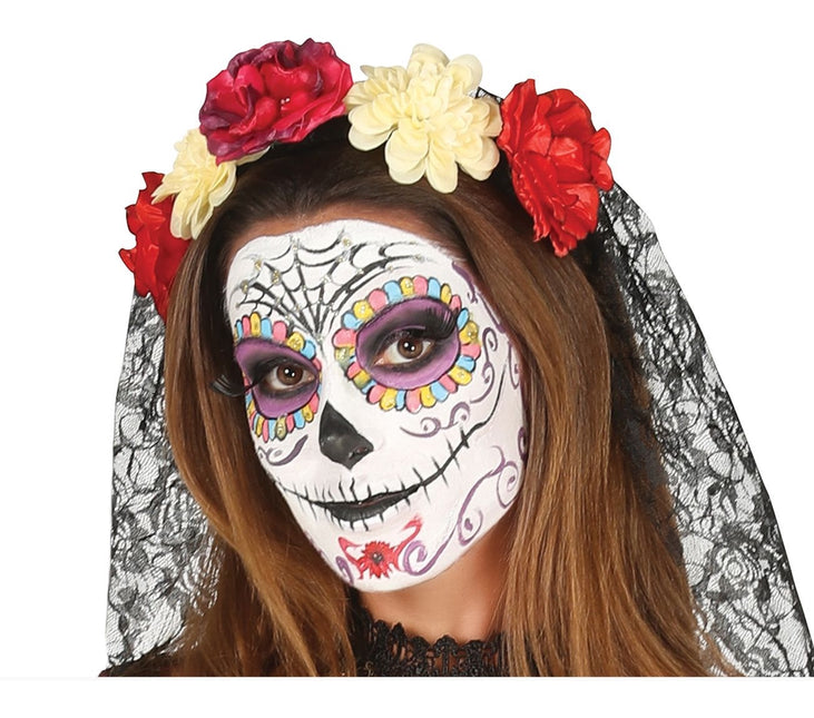 Kostium damski na Halloween Catrina