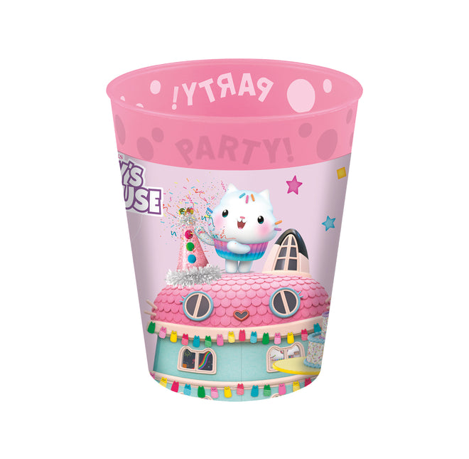 Gabby'S Dollhouse Kubki wielokrotnego użytku 250 ml 4 szt.