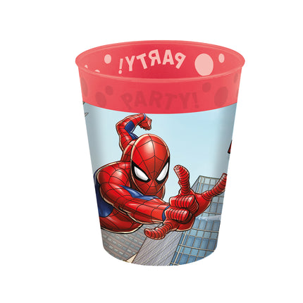 Kubki Spiderman wielokrotnego użytku 250 ml 4 szt.