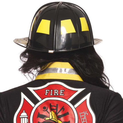 Kask strażacki Black Fire Chief