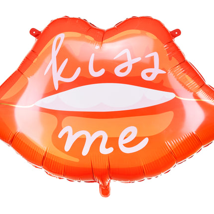 Balon foliowy Lips, 86.5x65 cm, mix