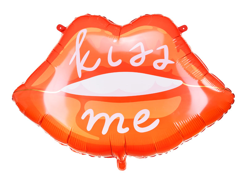 Balon foliowy Lips, 86.5x65 cm, mix