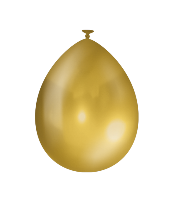 Złote balony lateksowe Metallic 30cm 25szt