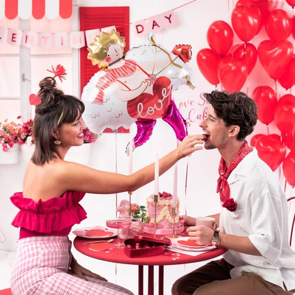 Banner Valentines Day, 150x13 cm, mix - Partywinkel - 5904555012042