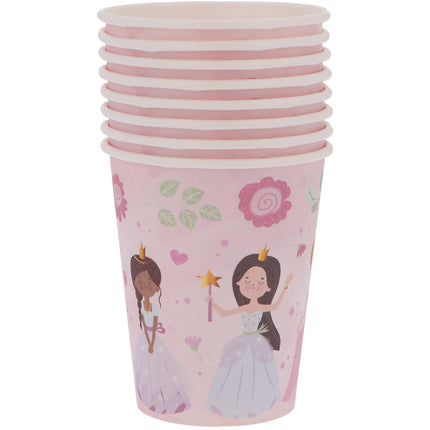 Kubki - Pretty Princess - 250 ml - 8 sztuk