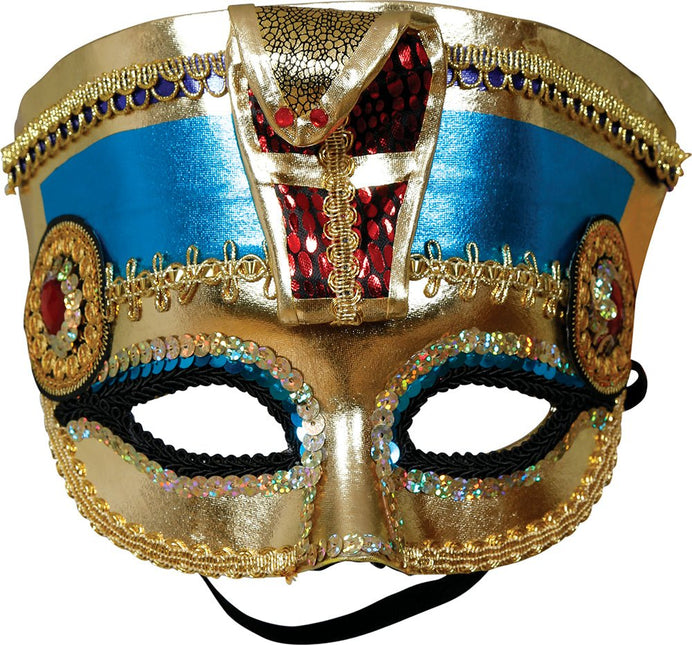 Cleopatra Oogmasker Goud - Partywinkel - 8434077120002