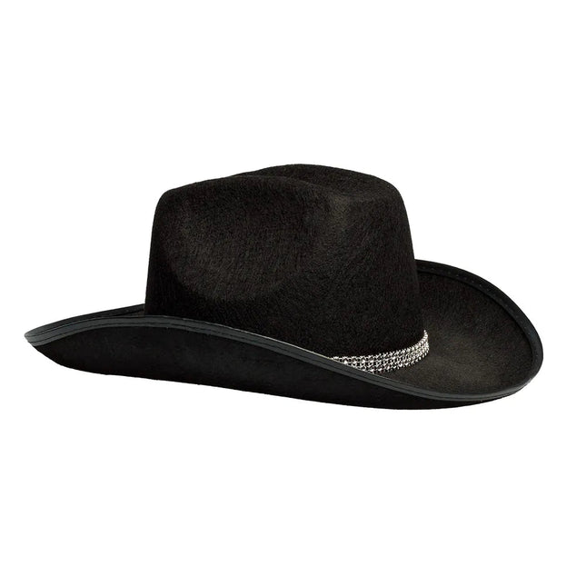 Cowboy Hoed Zwart - Partywinkel - 8712026543790