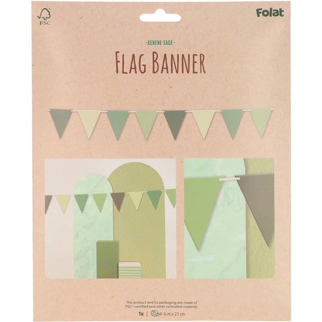 Flagline Green Mix 6m