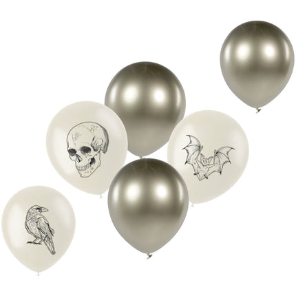 Balony na Halloween Creepy Curiosities 6szt