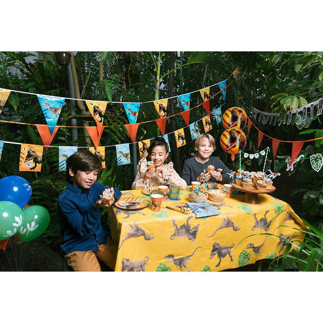 Dinosaurus Letterslinger Joyeux Anniversaire 2,5m - Partywinkel - 8712026506252