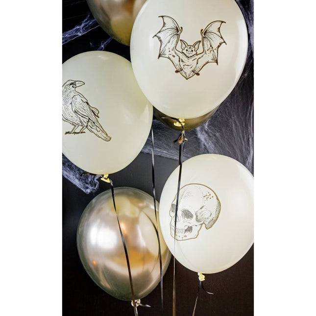 Balony na Halloween Creepy Curiosities 6szt