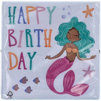 Serwetki - Mermaid Magic - 33 x 33 cm - 20 sztuk