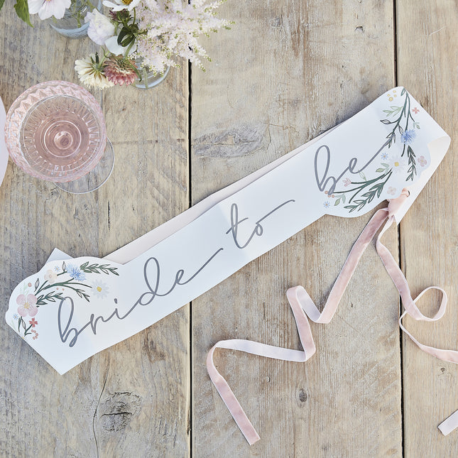 Sash Bride To Be 1,55 m