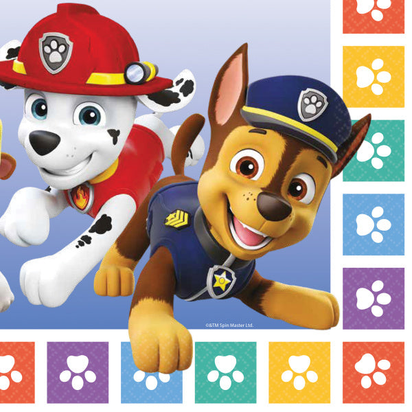 Paw Patrol Serwetki papierowe 33cm 16szt