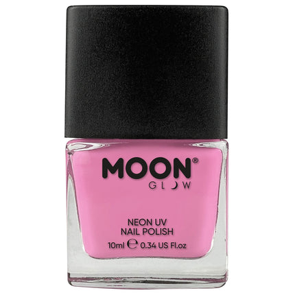 Lakier do paznokci Moon Glow Pastel Neon UV Pastel Pink 14ml