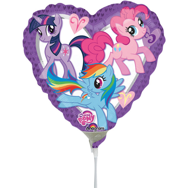 Balon foliowy My Little Pony Serce Mini23cm