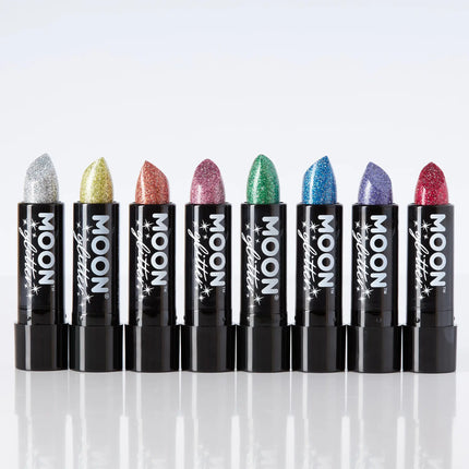 Moon Glitter Holographic Glitter Lipstick Green 4.2g