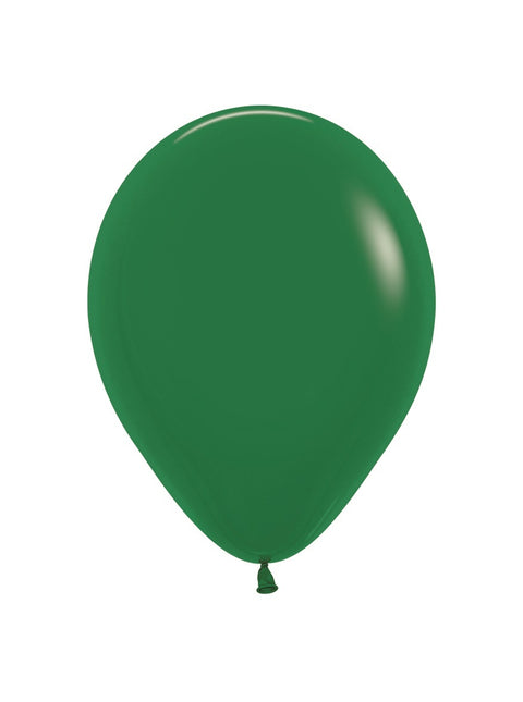 Balony Forest Green 23cm 50szt