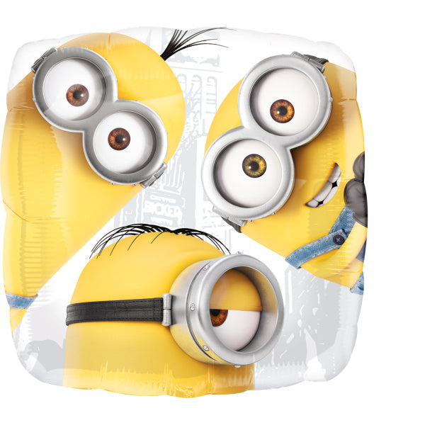 Balon helowy Minions pusty 43 cm