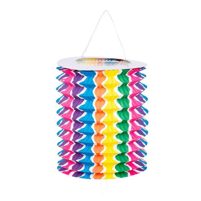 Rainbow Lanterns Pull 16cm 12szt