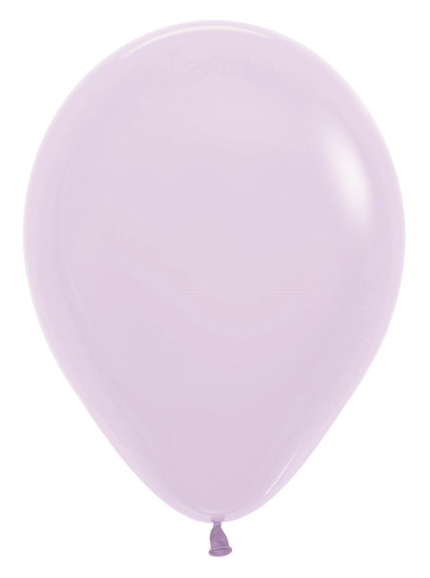 Balony Pastel Matte Lilac 30cm 50szt