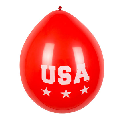 Balony USA 25cm 6szt