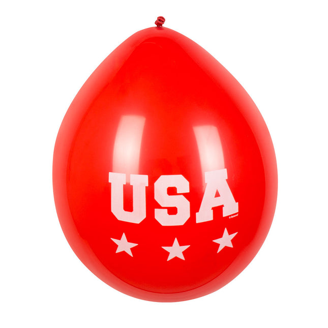 Balony USA 25cm 6szt