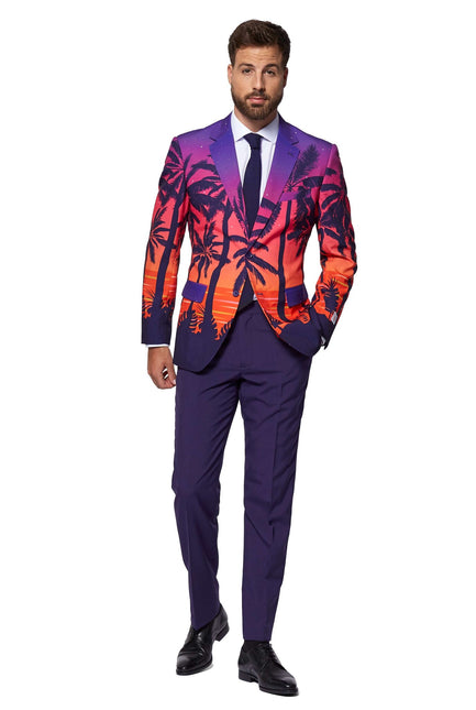 Hawaii Palm Tree Suit Men OppoSuits