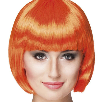 Bob Wig Orange Deluxe