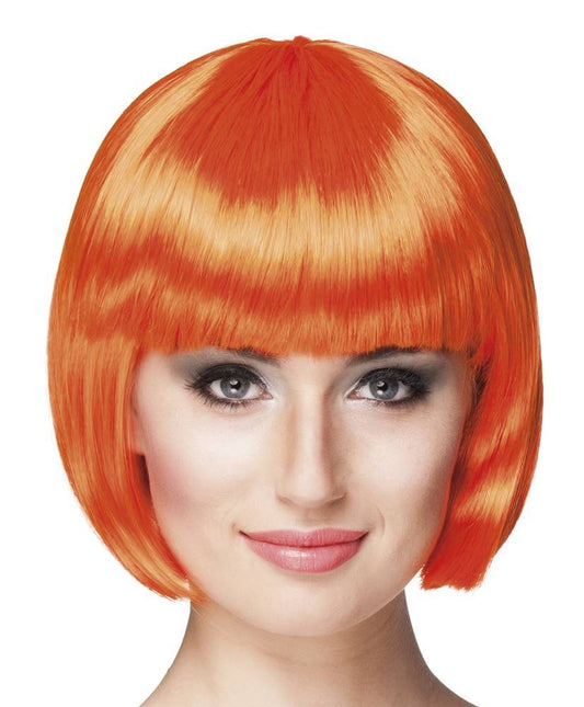 Bob Wig Orange Deluxe