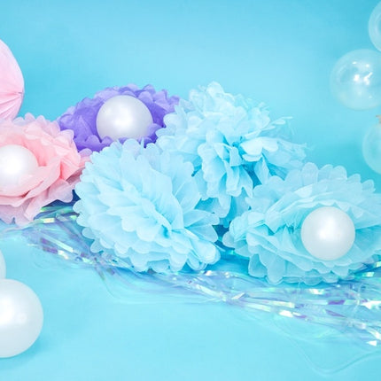 Pompon Sky Blue 25 cm