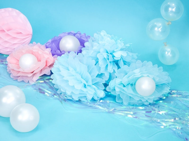 Pompon Sky Blue 25 cm