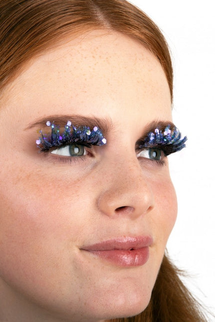 PXP Fake Lashes Glitter UV Blue Calypso