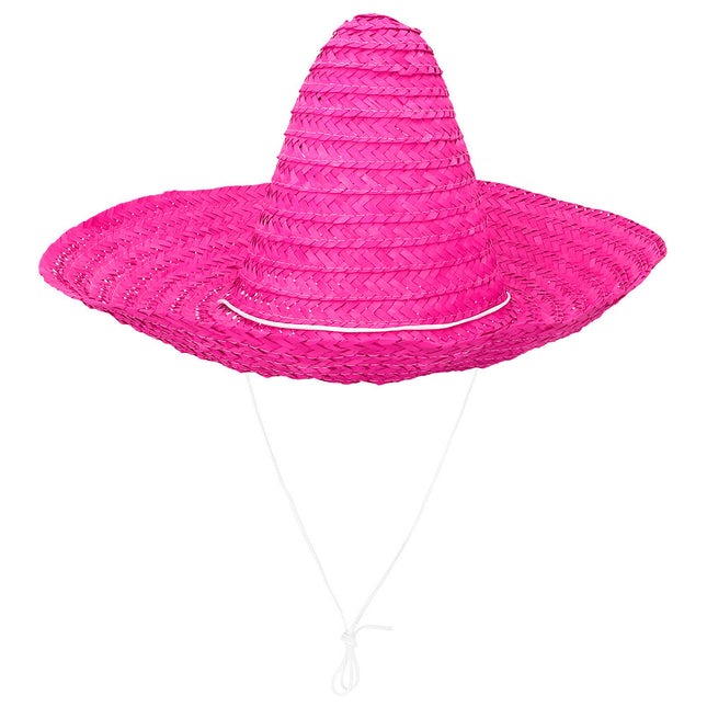 Różowe Sombrero 49 cm