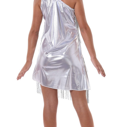 Charleston Dress Ladies Silver