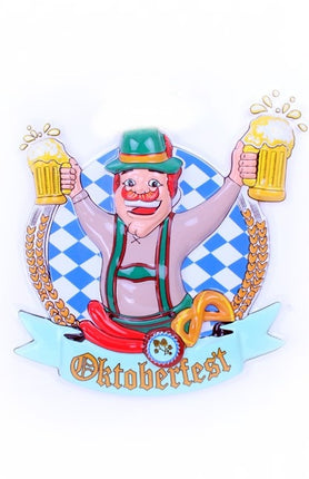 Dekoracja ścienna Oktoberfest Beer Stein 44 cm