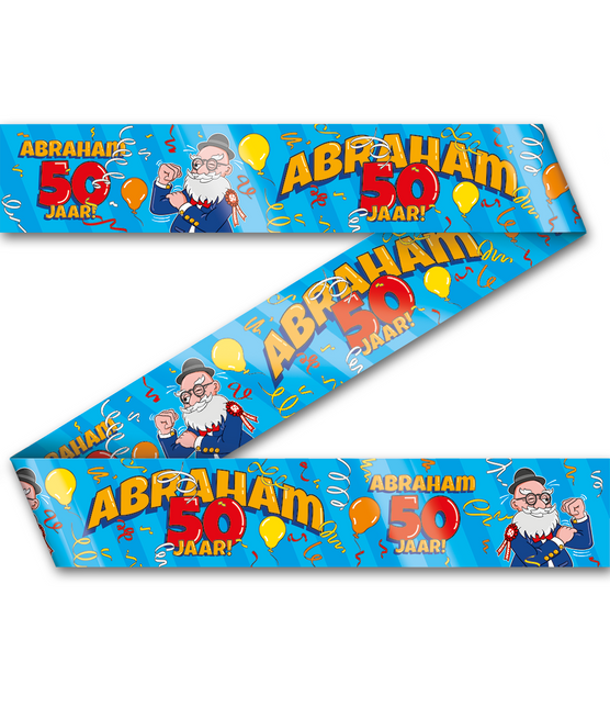 Abraham Barrier Ribbon 50 Years Cartoon 12m