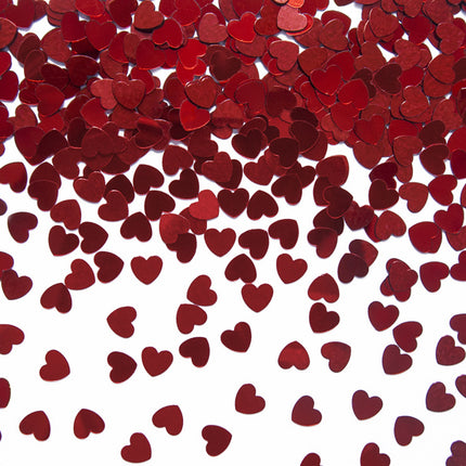 Confetti Hearts Red 5mm