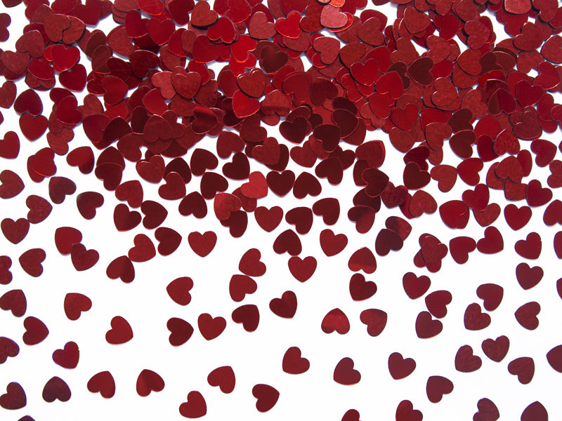 Confetti Hearts Red 5mm