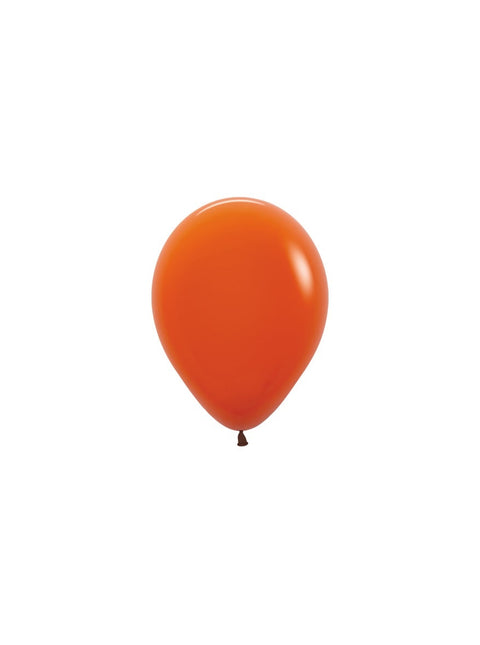 Balony Sunset Orange 12cm 50szt