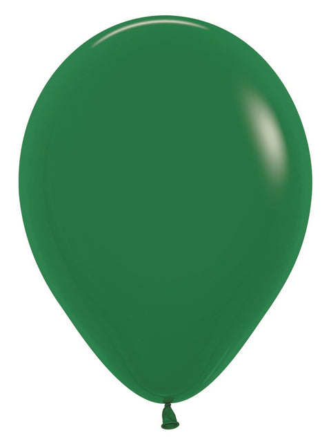 Balony Forest Green 30cm 50szt